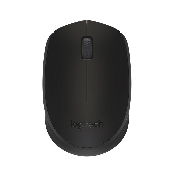 Logitech M171 Ratón Inalámbrico, RF Wireless, Pilas Alcalinas, Negro