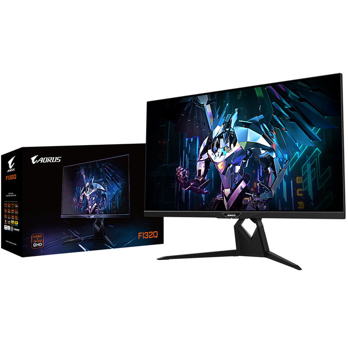 Gigabyte AORUS FI32Q Monitor Gaming 31.5" (32 Pulgadas) LED IPS 2K QHD 170Hz 1ms HDR400 HDMI/DP/USB-C Negro Gigabyte AORUS FI32Q Monitor Gaming 31.5" (32 Pulgadas) LED IPS 2K QHD 170Hz 1ms HDR400 HDMI/DP/USB-C Negro