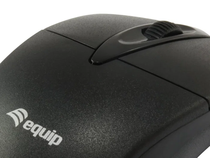Equip Ratón Óptico Ambidextro USB 245102 Negro Equip Ratón Óptico Ambidextro USB 245102 Negro