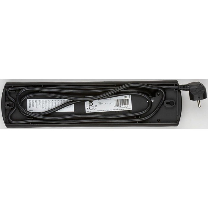 Brennenstuhl Regleta Primera-Line DUO 10x 2m Negro