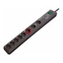 Brennenstuhl Secure-Tec 8x 3m 19.5kA Proteccion contra sobretensiones