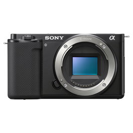 SONY ZV-E10 Body Cámara Sin Espejo APS-C 24.2MP 4K Ultra HD Video Pantalla Táctil Abatible Negra