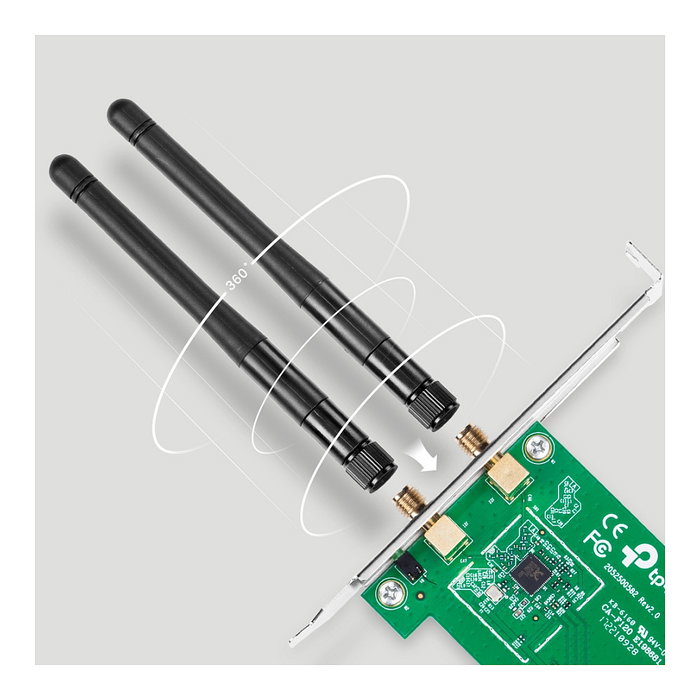 TP-Link TL-WN881ND Adaptador Wi-Fi PCI Express 300 Mbps TP-Link TL-WN881ND Adaptador Wi-Fi PCI Express 300 Mbps