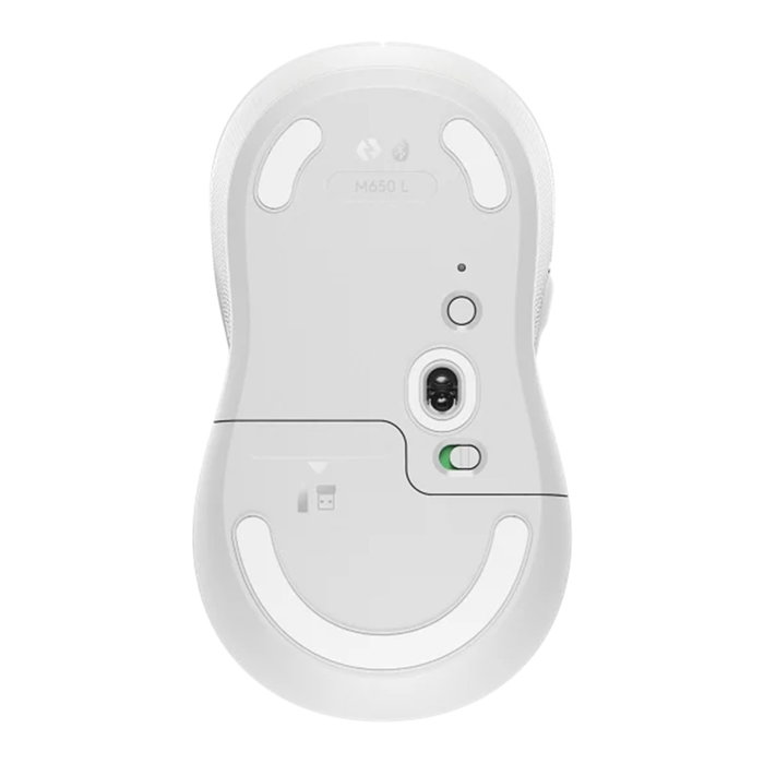 Logitech Signature M650 Ratón Inalámbrico Blanco 910-006238