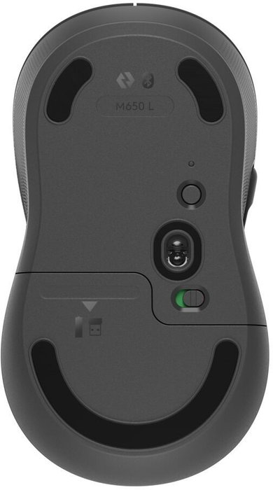 Logitech Signature M650 L Ratón Inalámbrico Grafito Logitech Signature M650 L Ratón Inalámbrico Grafito