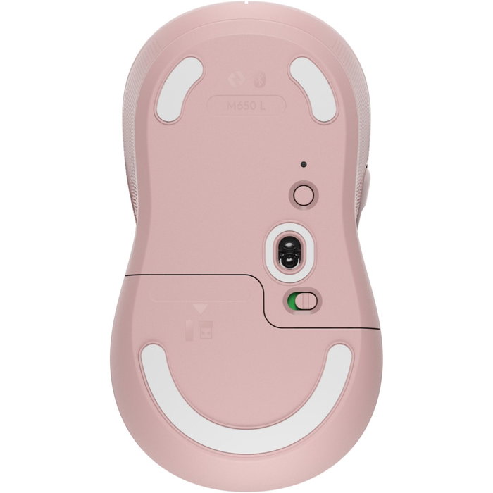 Logitech Signature M650 L Ratón Inalámbrico Rosa