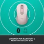 Logitech Signature M650 L Ratón Inalámbrico Rosa