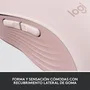 Logitech Signature M650 L Ratón Inalámbrico Rosa