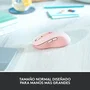 Logitech Signature M650 L Ratón Inalámbrico Rosa