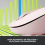 Logitech Signature M650 L Ratón Inalámbrico Rosa