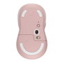 Logitech M650 L Rosa Ratón Inalámbrico Grande Silencioso SilentTouch SmartWheel, 4000 DPI, Bluetooth/USB, Hasta 24 Meses Batería