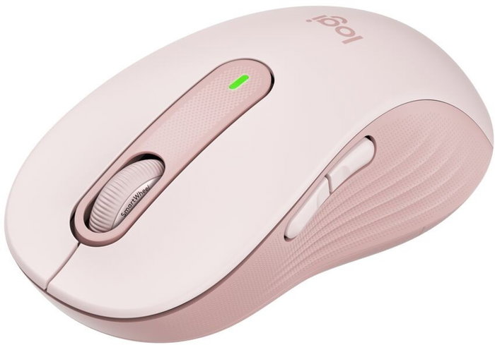 Logitech Signature M650 L Ratón Inalámbrico Rosa