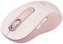 Logitech Signature M650 L Ratón Inalámbrico Rosa