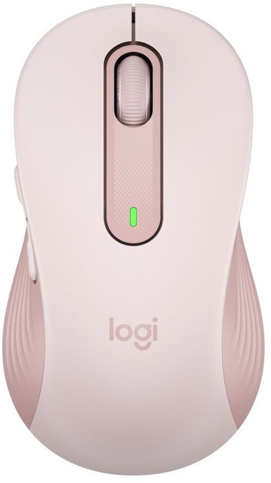 Logitech Signature M650 L Ratón Inalámbrico Rosa