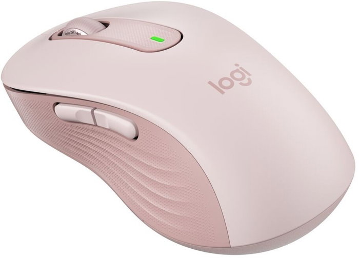 Logitech Signature M650 L Ratón Inalámbrico Rosa