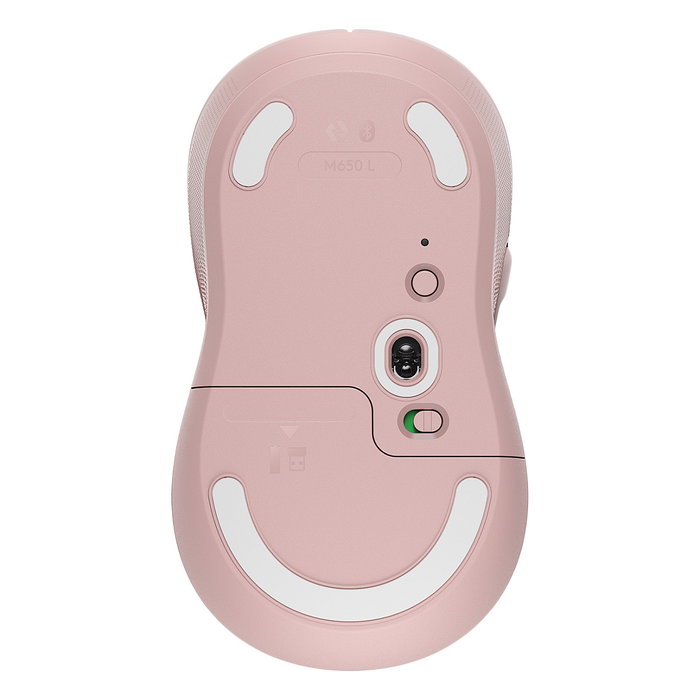 Logitech Signature M650 L Ratón Inalámbrico Rosa