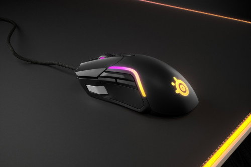 SteelSeries RIVAL 5 Ratón Gaming USB Tipo A Óptico Negro Gris 62551