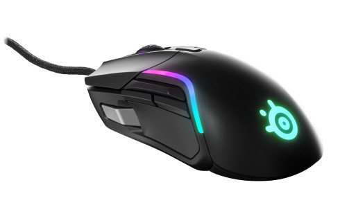 SteelSeries RIVAL 5 Ratón Gaming USB Tipo A Óptico Negro Gris 62551