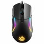SteelSeries Rival 5, Ratón para juegos ergonómico Negro/Gris