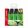 Stabilo boss 70 Verde Fluorescente Estuche de 4 unidades