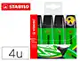Stabilo Marcador Fluorescente Estuche 4 Colores Pastel