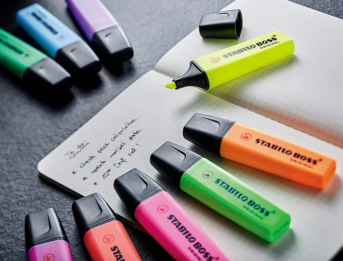 Stabilo Marcador Fluorescente Estuche 4 Colores Pastel