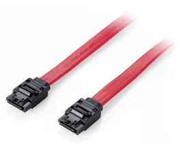 Equip 111900 Cable de Datos SATA III 0.5m - SATA 7-pin Macho/Macho, Rojo