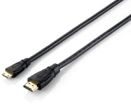 Equip Cable HDMI 1.4 de Alta Velocidad de HDMI Estándar a Mini HDMI (Tipo C) de 1 m