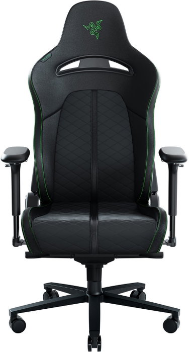 Razer Enki Silla para videojuegos de PC con asiento acolchado Negro y Verde Razer Enki Silla para videojuegos de PC con asiento acolchado Negro y Verde