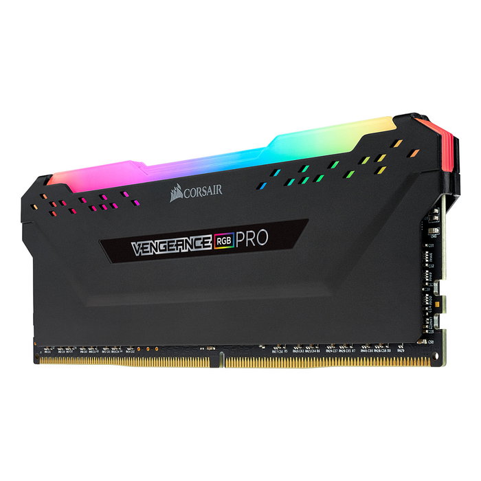 Corsair CMW8GX4M1Z3200C16 Vengeance RGB PRO 8GB DDR4 3200MHz DIMM CL16 RAM XMP 2.0 con Disipador y RGB