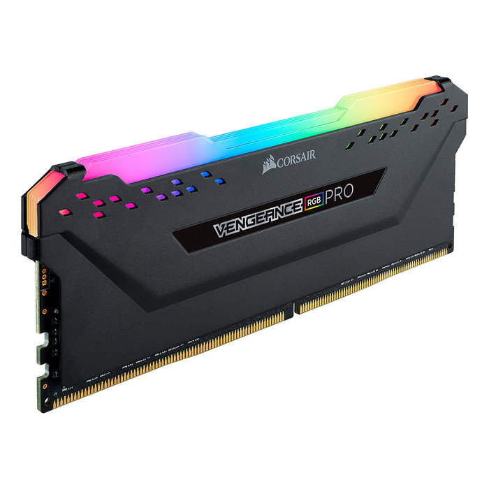 Corsair CMW8GX4M1Z3200C16 Vengeance RGB PRO 8GB DDR4 3200MHz DIMM CL16 RAM XMP 2.0 con Disipador y RGB