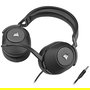 Corsair HS65 Auriculares Gaming Supraaurales con Microfono Boom, Cancelación de Ruido, 1.5 m Cable USB, Negro Carbono, 20-20000 Hz, 111 dB