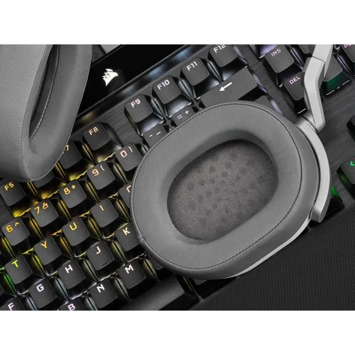 Corsair HS65 SURROUND Auriculares Gaming Blanco