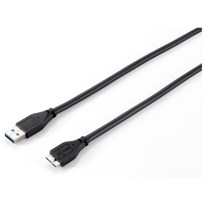 Equip Cable USB 3.0 a Micro-USB B 128397 Negro, 1,8 m