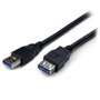 NANO CABLE Cable Alargador USB 3.0 A Macho a A Hembra 1m Negro