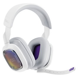Logitech Auriculares Gaming Astro A30 Diadema, Inalámbricos y Alámbricos con Bluetooth, Blanco
