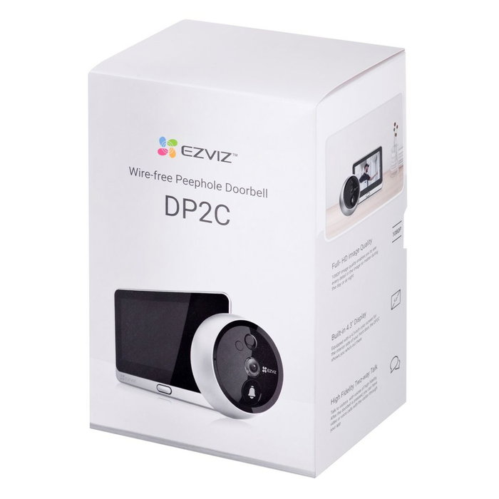 EZVIZ DP2C Intercomunicador de Video 2 MP con Monitor de 10,9 cm, Negro y Plata EZVIZ DP2C Intercomunicador de Video 2 MP con Monitor de 10,9 cm, Negro y Plata