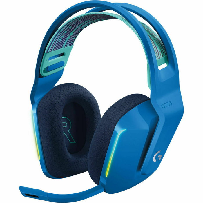 Logitech G733 Auriculares Gaming Inalámbricos LIGHTSPEED Azul Logitech G733 Auriculares Gaming Inalámbricos LIGHTSPEED Azul