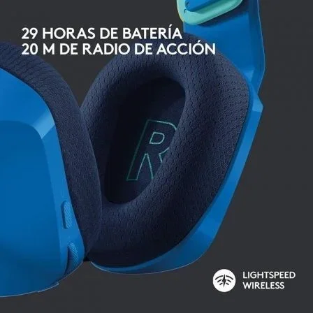 Logitech 981-000943 Auriculares Gaming Inalámbricos G733 Azules con Micrófono