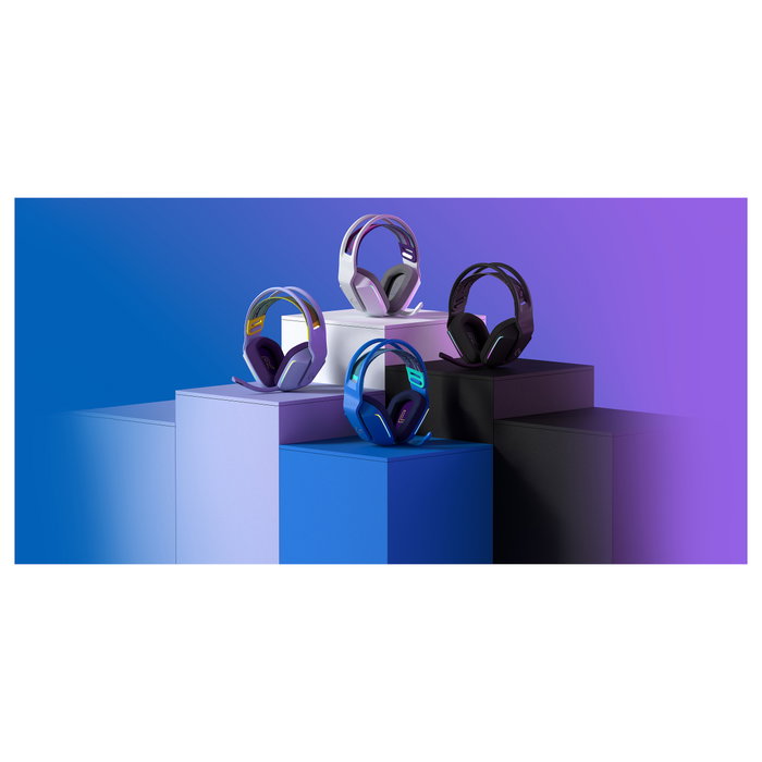 Logitech G733 LIGHTSPEED Auriculares Inalámbricos para Juegos Blanco