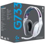 Logitech G G733 Auriculares Gaming Inalámbricos LIGHTSPEED con Micrófono Desmontable, Batería de hasta 29h, RGB, para PC, PS4, PS5, Azul