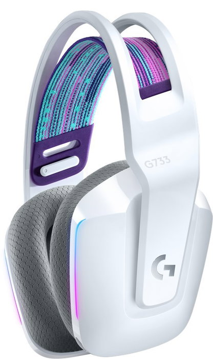 Logitech G733 LIGHTSPEED Auriculares Inalámbricos para Juegos Blanco