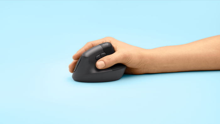 Logitech Lift Ratón Ergonómico Vertical Inalámbrico Grafito Mano Derecha 4000 DPI