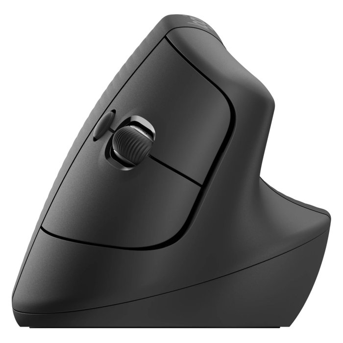 Logitech Lift Ratón Vertical Ergonómico Inalámbrico Grafito