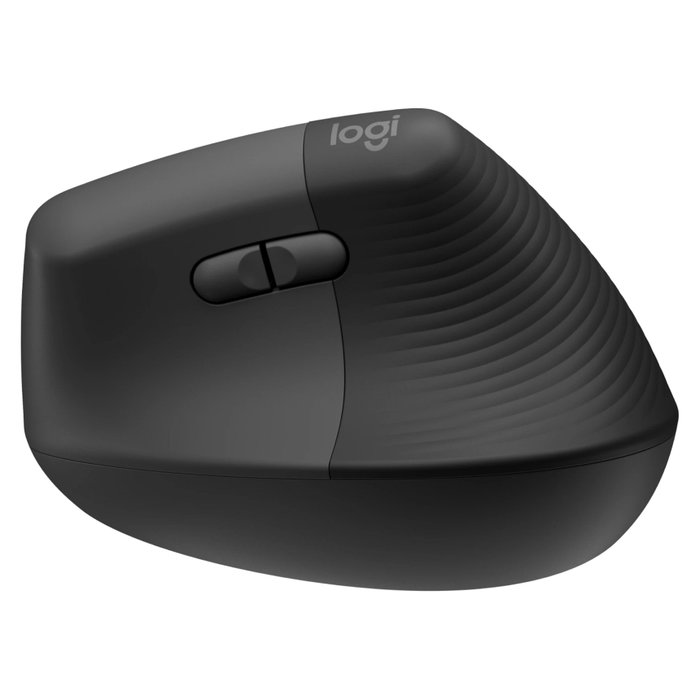 Logitech Lift Ratón Vertical Ergonómico Inalámbrico Grafito