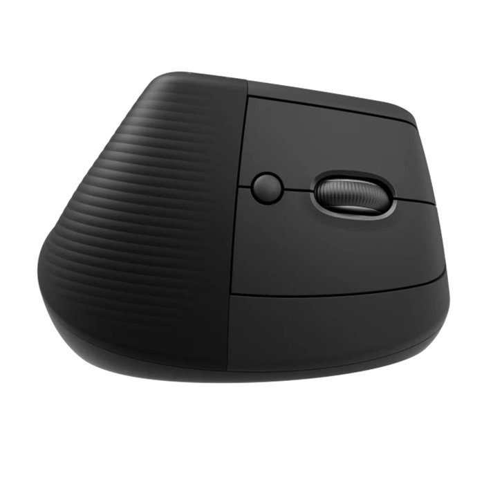 Logitech Ratón Vertical Lift Inalámbrico Ergonómico 4000 DPI Grafito para Manos Pequeñas/Medianas 6 Botones