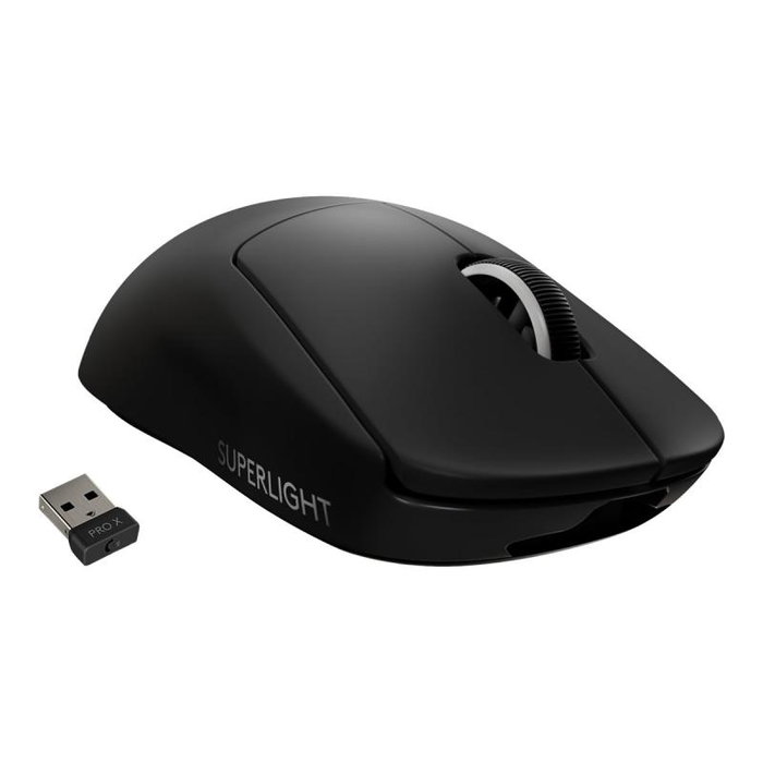 Logitech PRO X SUPERLIGHT Ratón Gaming Inalámbrico Negro