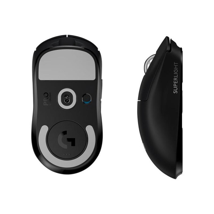Logitech PRO X SUPERLIGHT Ratón Gaming Inalámbrico Negro