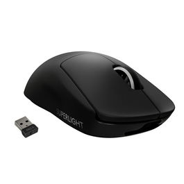 Logitech PRO X SUPERLIGHT Ratón Gaming Inalámbrico RF, Sensor HERO, Blanco