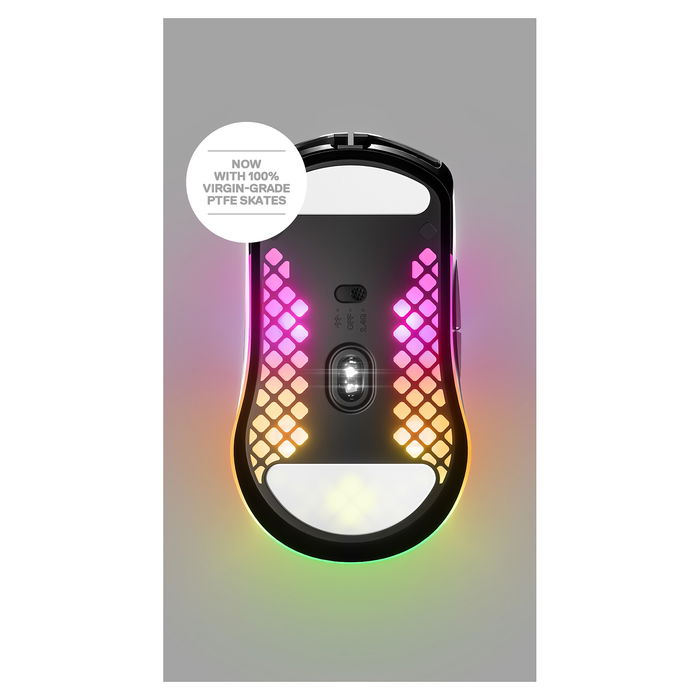 SteelSeries Aerox 3 (2022) - Ratón Gaming Inalámbrico Onyx / 62611 Black